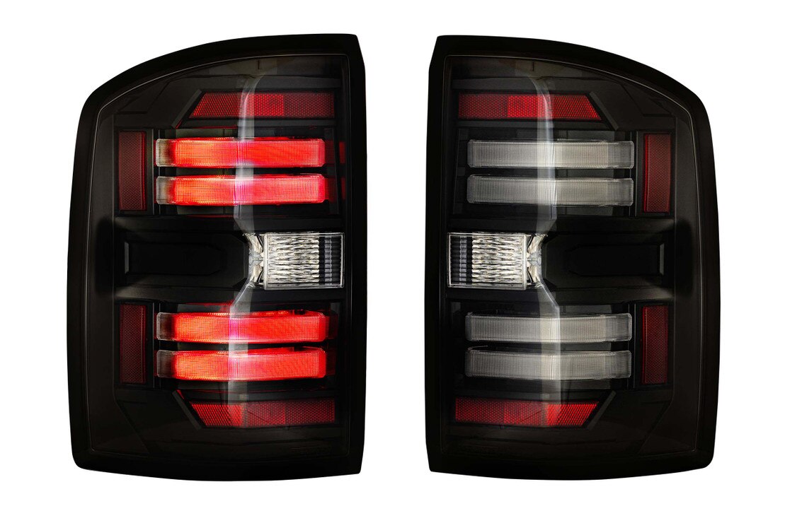 GMC Sierra 2500HD / 3500HD (15-19) XB LED Tail Lights (Smoked)