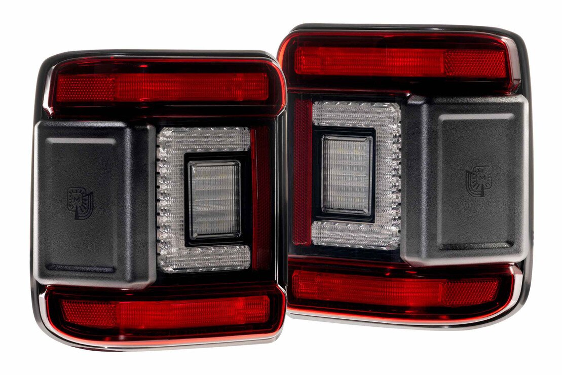 Feux arrière à profil bas à LED pour Jeep Wrangler Jl (2018+) Xb