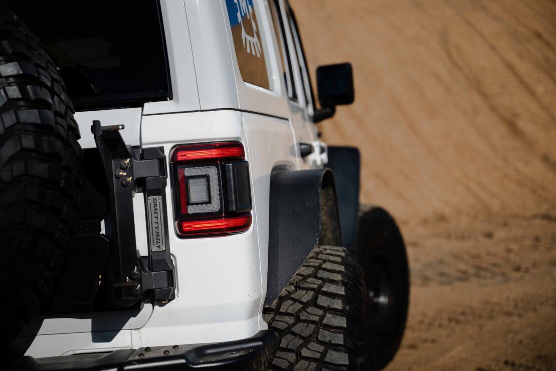 Feux arrière à profil bas à LED pour Jeep Wrangler Jl (2018+) Xb