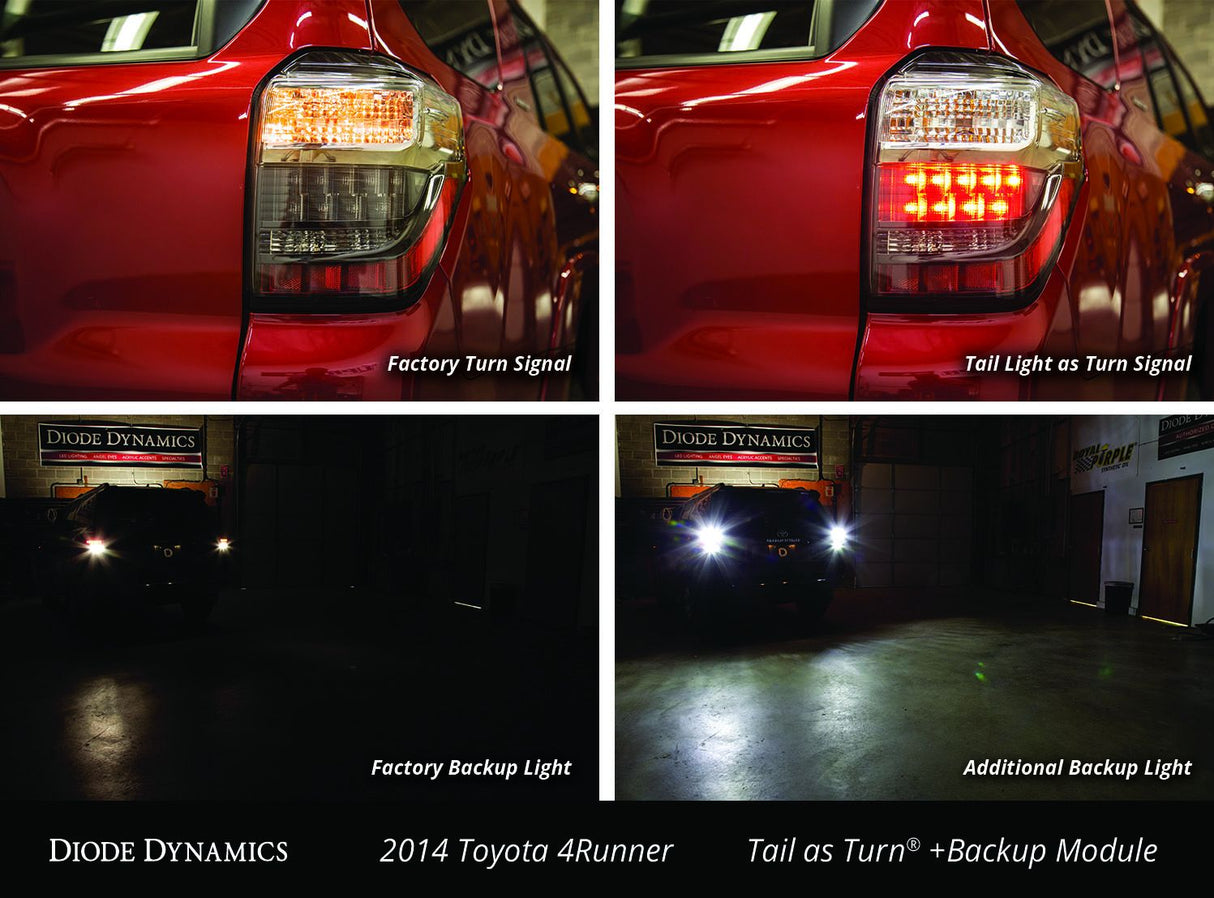 2014-2024 Toyota 4Runner Tail as Turn Module +Backup Module (USDM)