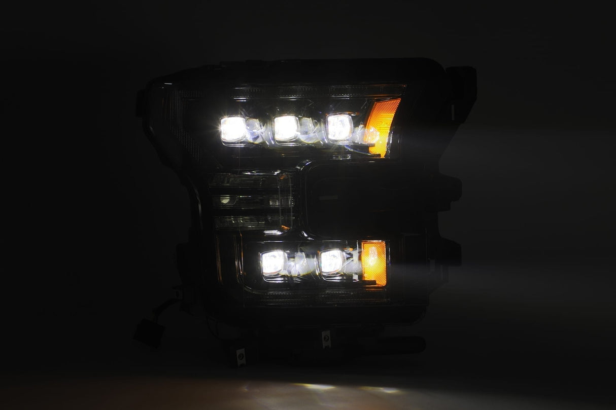 Phares projecteurs à LED série NOVA Alpha-Black pour Ford F150 15-17 / F150 Raptor 17-20