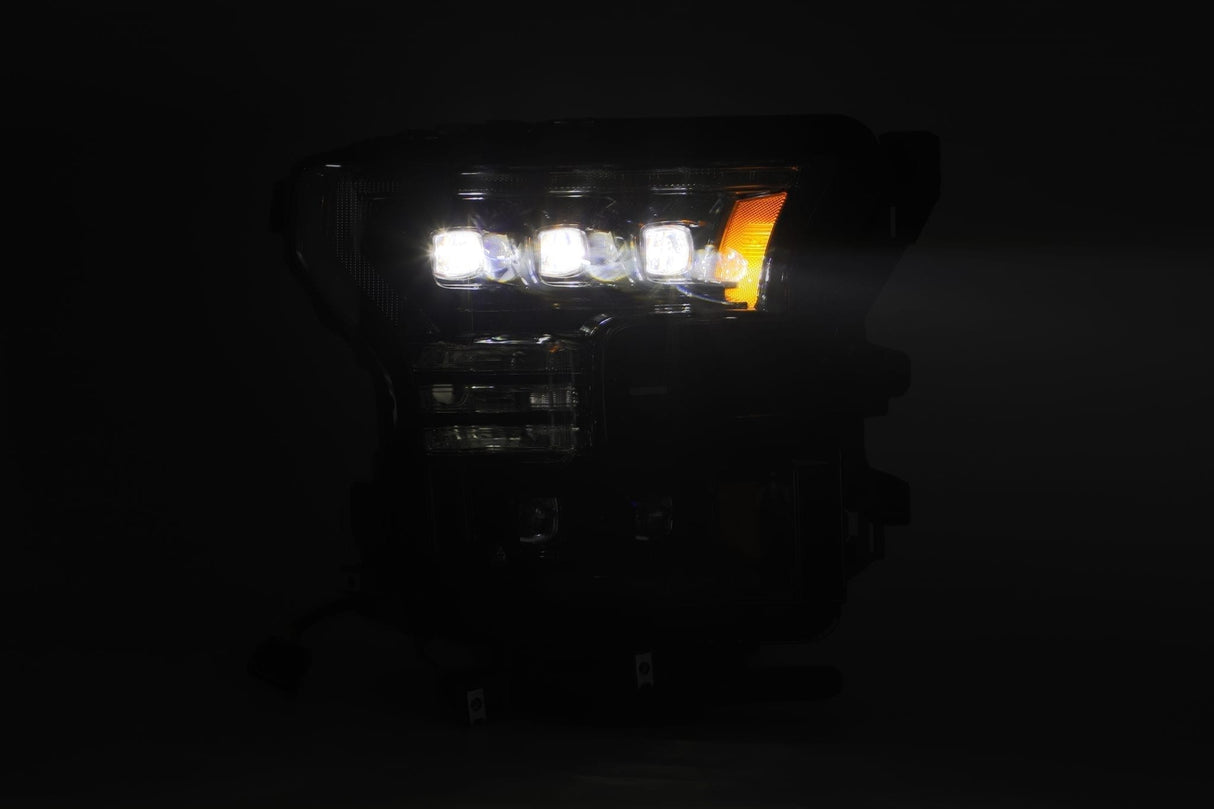 Phares projecteurs à LED série NOVA Alpha-Black pour Ford F150 15-17 / F150 Raptor 17-20