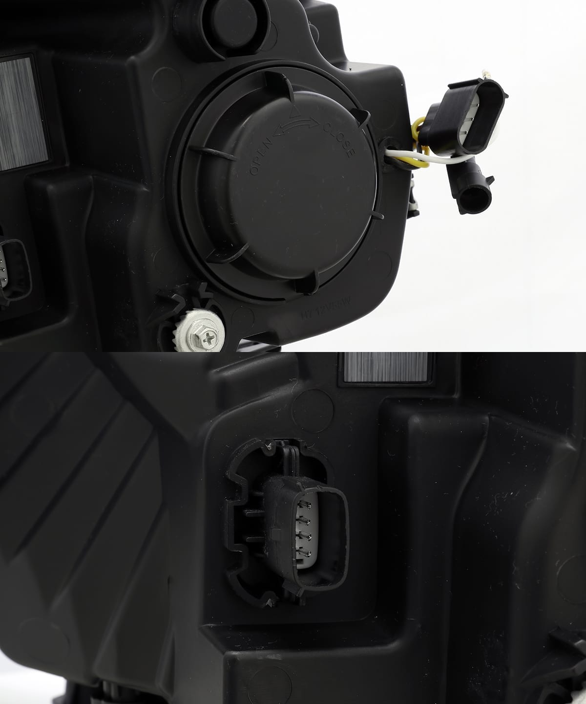 Phares halogènes projecteurs noirs pour Ford F150 série PRO 15-17
