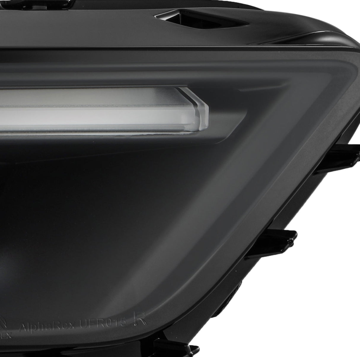 15-17 Ford Mustang/18-20 Mustang Shelby GT350/GT500 MK II NOVA-Series LED Projector Headlights Black