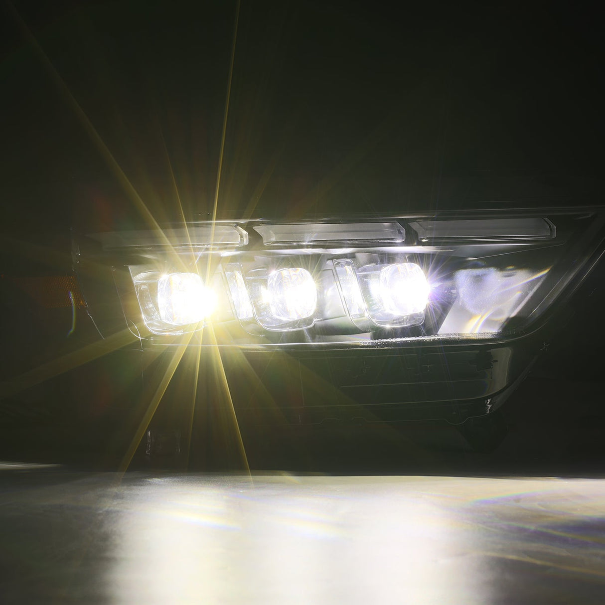 15-17 Ford Mustang/18-20 Mustang Shelby GT350/GT500 MK II NOVA-Series LED Projector Headlights Black