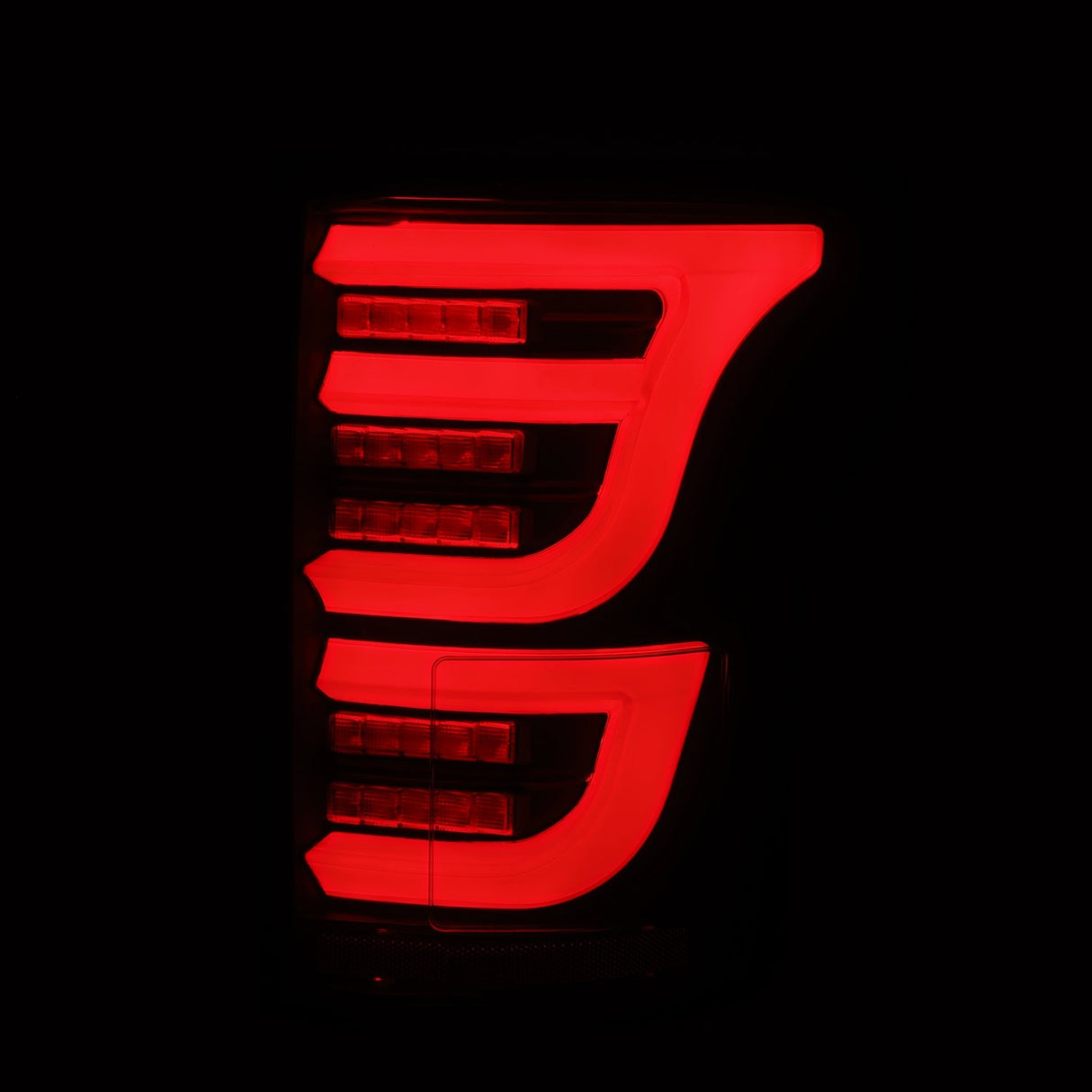 Feux arrière à LED noirs Ford F150 série LUXX 15-20