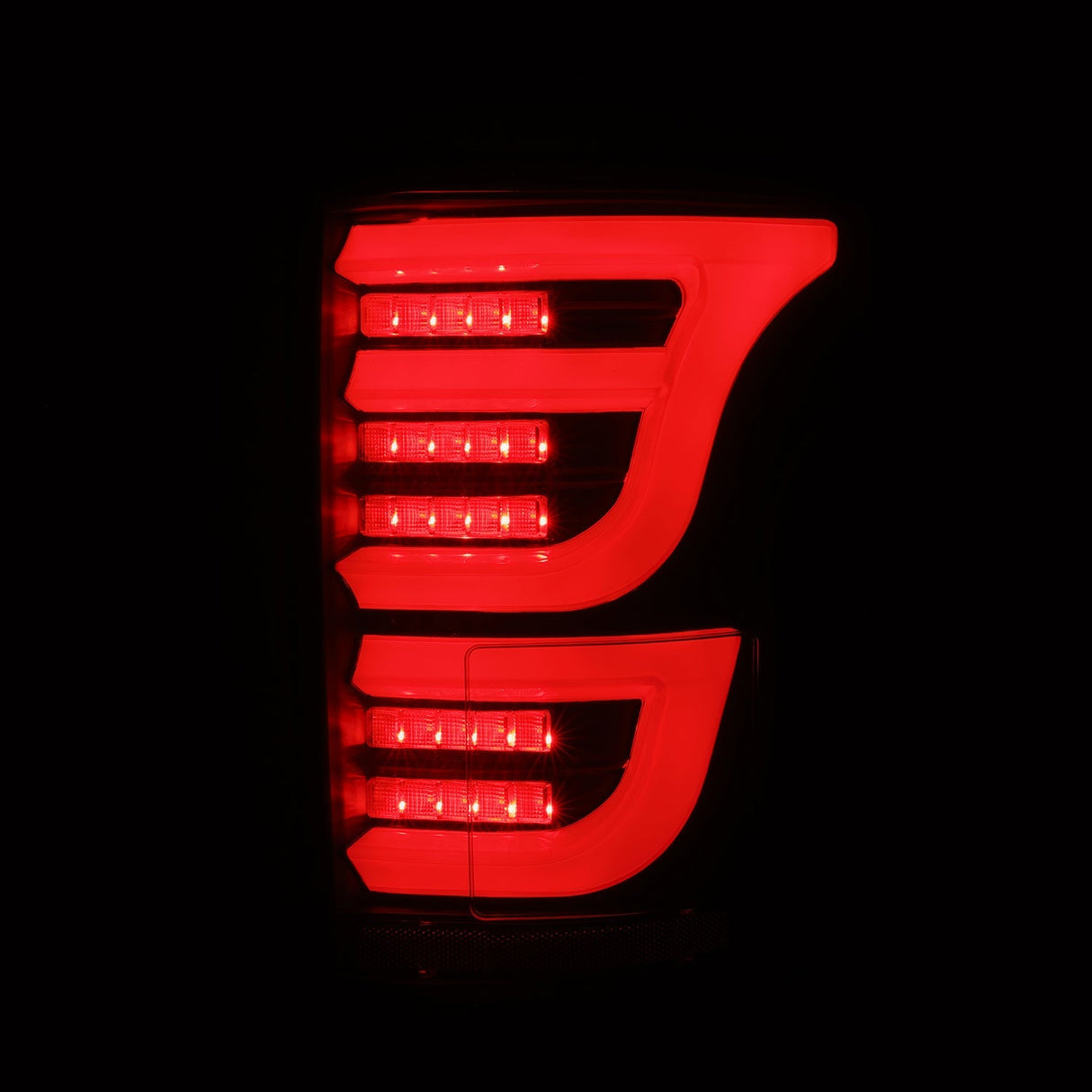 Feux arrière à LED noirs Ford F150 série LUXX 15-20