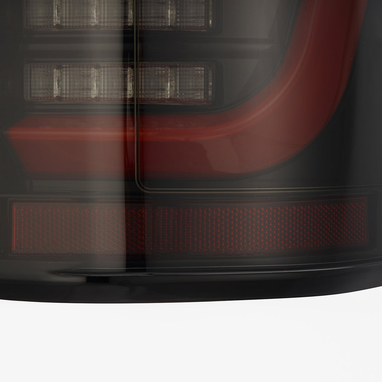 Feux arrière à LED Ford F150 LUXX-Series 15-20, noir et rouge