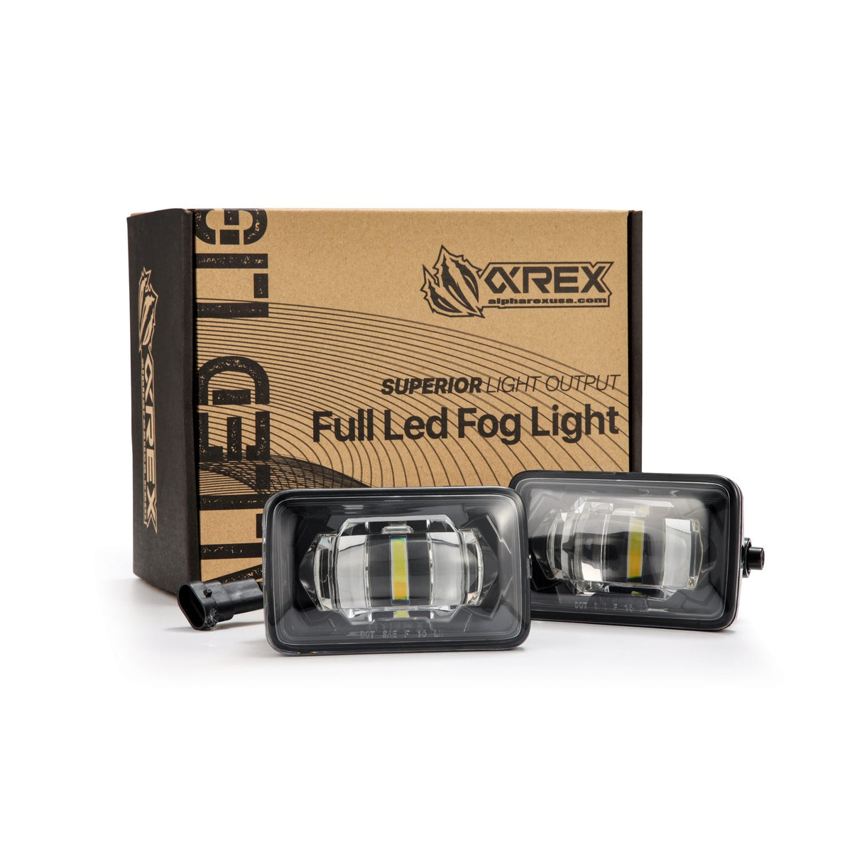 15-20 Ford F150/17-22 Super Duty DoubleTap Dual Color LED Projector Fog Lights