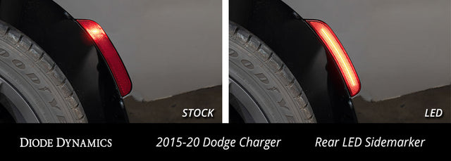 LED Sidemarkers for 2015-2023 Dodge Charger (set)
