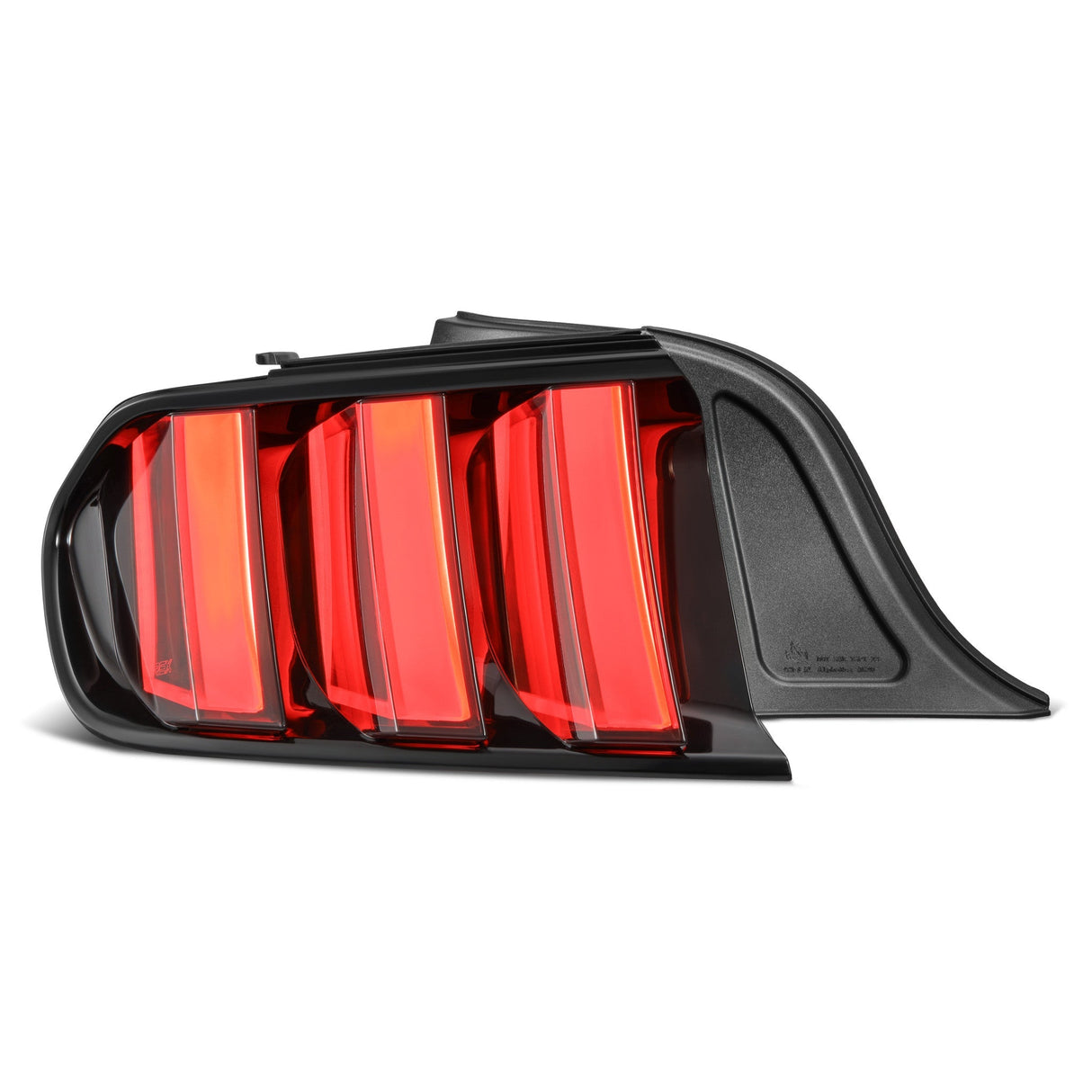 Feux arrière à LED prismatiques Alpha-Black pour Ford Mustang NOVA-Series 15-23