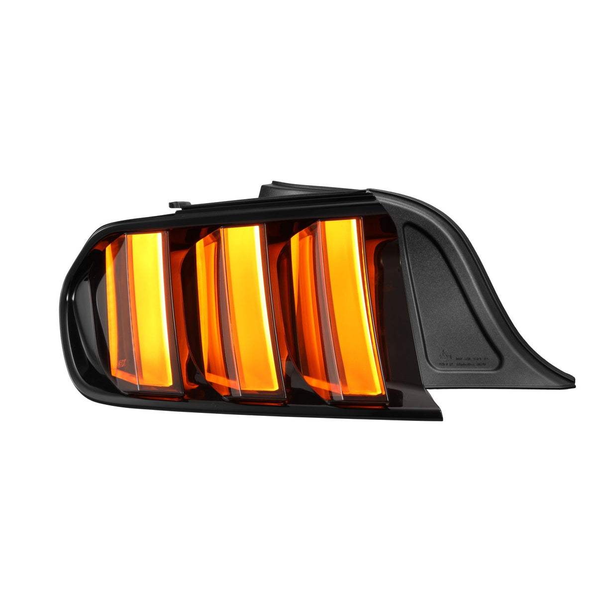 Feux arrière à LED prismatiques Alpha-Black pour Ford Mustang NOVA-Series 15-23