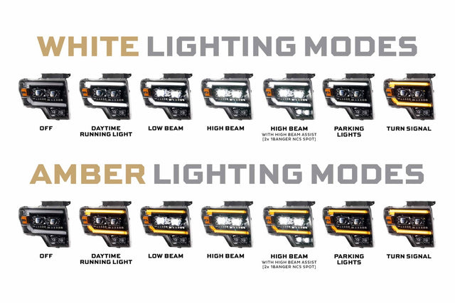 Ford F-150 (09-14) XB Evo Led Headlights