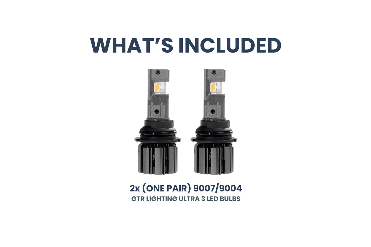 9007/9004 : Ampoules LED GTR Ultra 3.0 (paire)