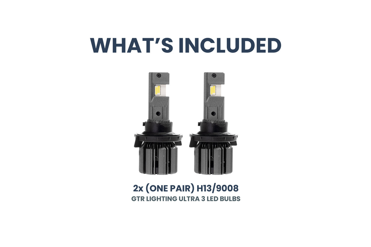 H13/9008 : Ampoules LED GTR Ultra 3.0 (paire)