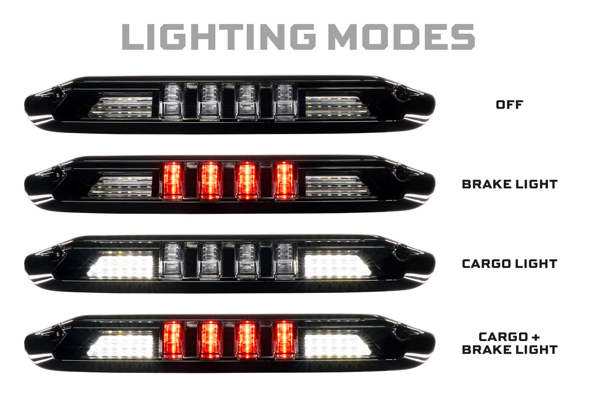 Troisième feu stop à LED pour Chevrolet Silverado (14-18)