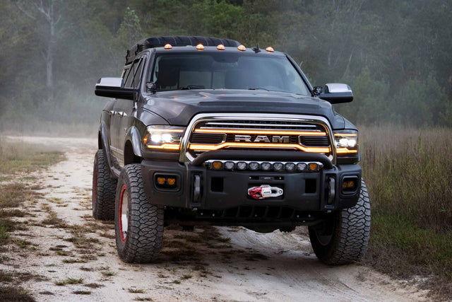 Dodge Ram (09-18) : phares à LED Morimoto Xb (ambre Drl)