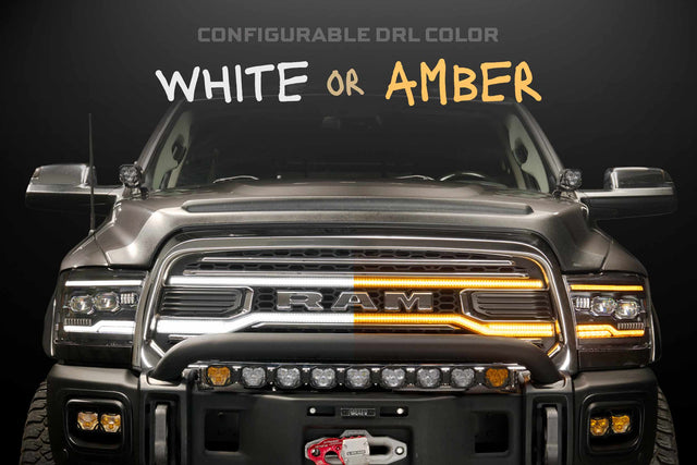 Dodge Ram (09-18) : phares à LED Morimoto Xb (ambre Drl)