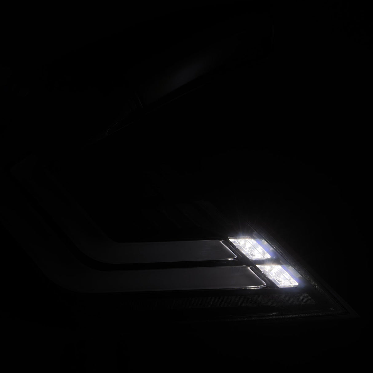 16-21 Honda Civic Hatchback NOVA-Series Prismatic LED Tail Lights Black Smoke
