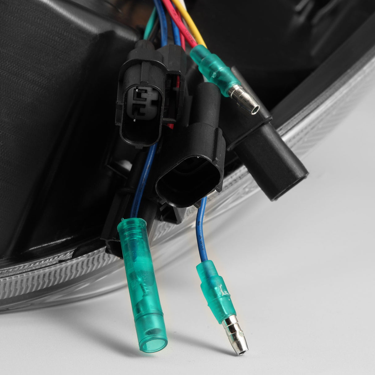 Feux arrière à LED prismatiques Honda Civic Hatchback NOVA-Series 16-21, fumés transparents