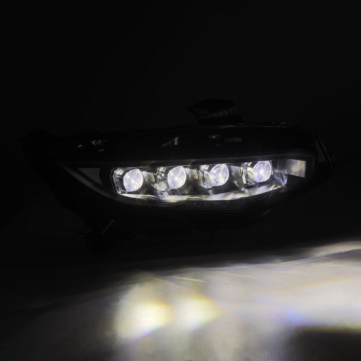 16-21 Honda Civic NOVA-Series LED Projector Headlights Alpha-Black