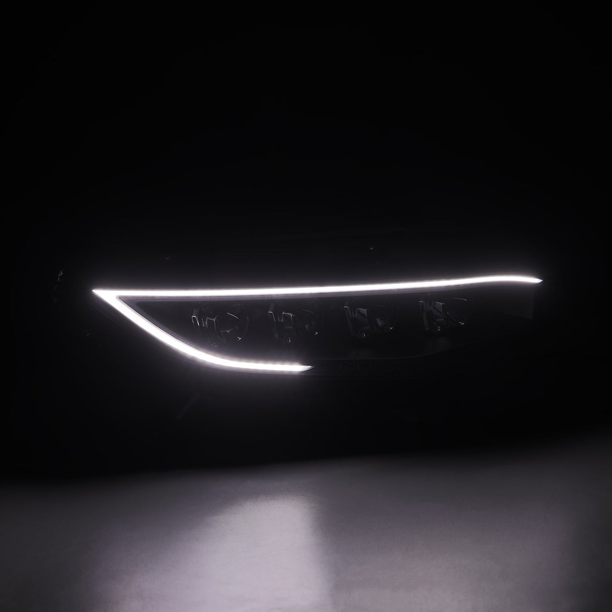 16-21 Honda Civic NOVA-Series LED Projector Headlights Alpha-Black