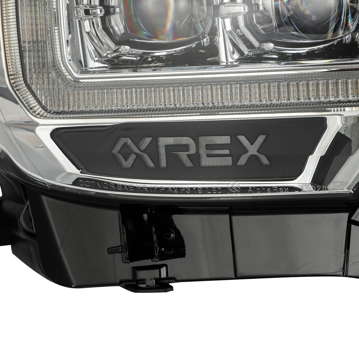 Phares projecteurs à LED chromés pour Toyota Tacoma série NOVA 16-23