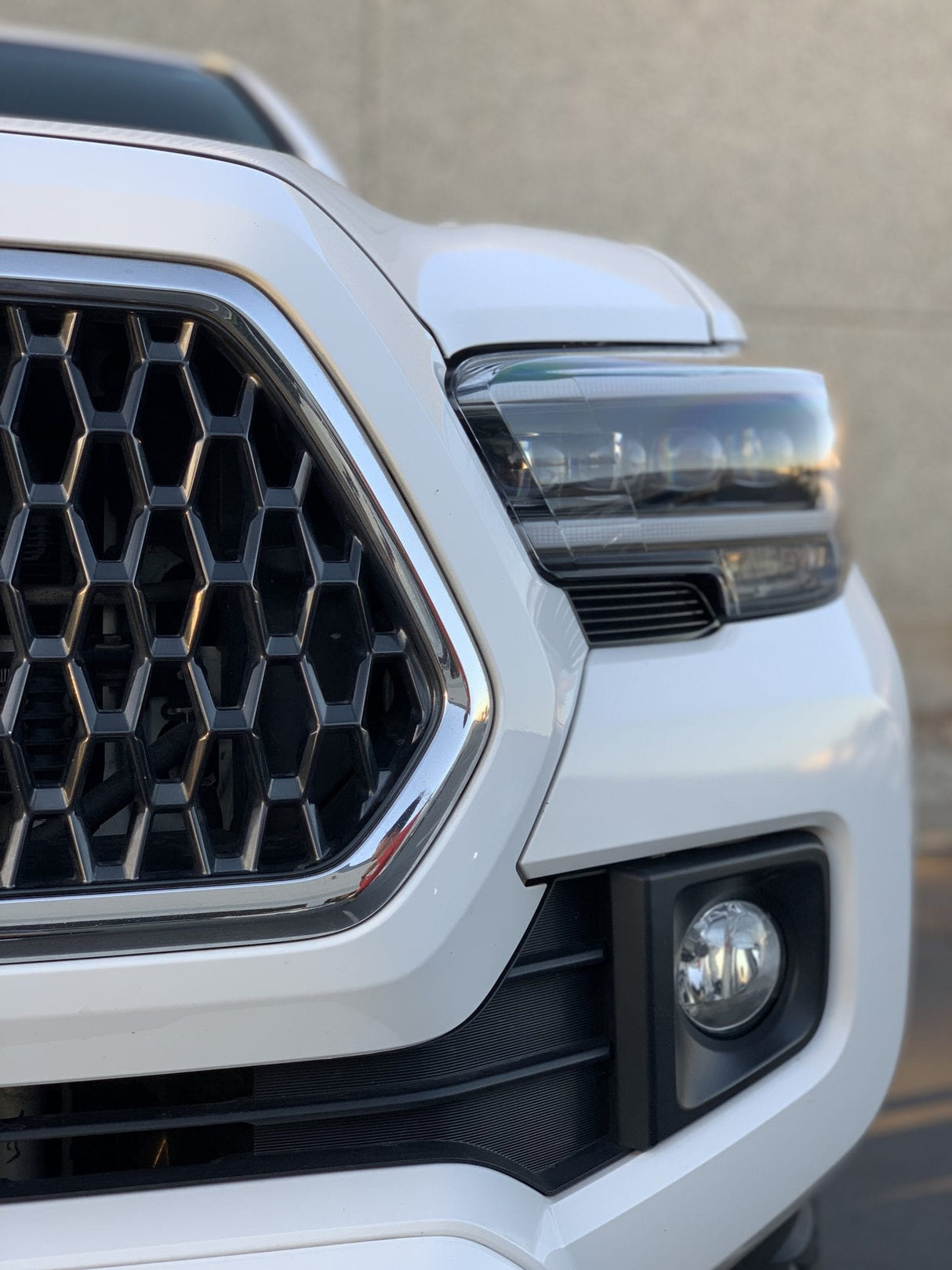 Phares projecteurs à LED chromés pour Toyota Tacoma série NOVA 16-23