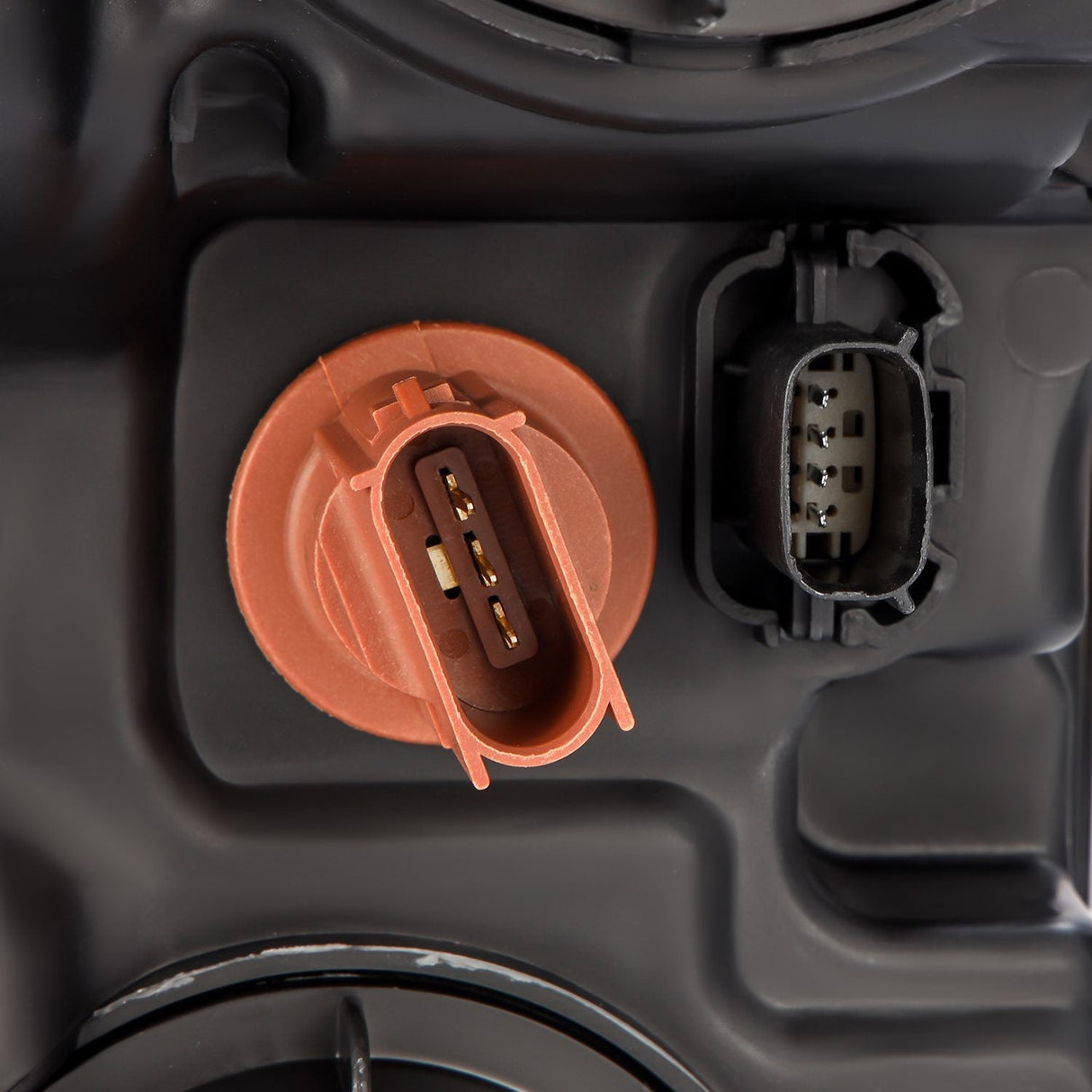 Phares projecteurs à LED série LUXX pour Ford F150 (modèle MK II, 14e génération) 18-20 Alpha-Black