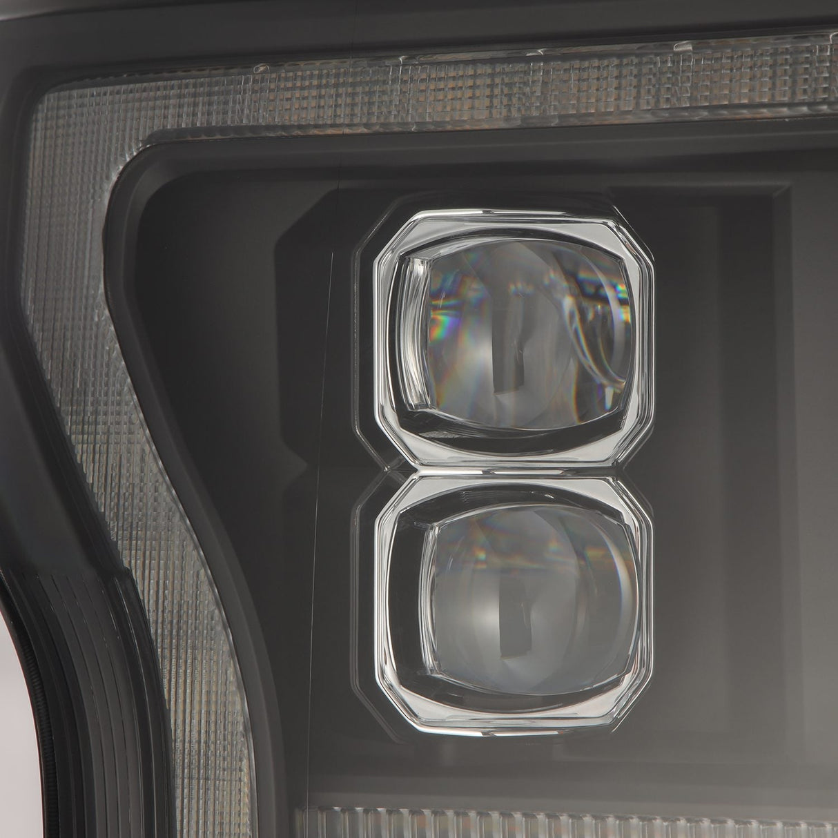 18-20 Ford F150 (MK II 14th Gen Style) NOVA-Series LED Projector Headlights Black