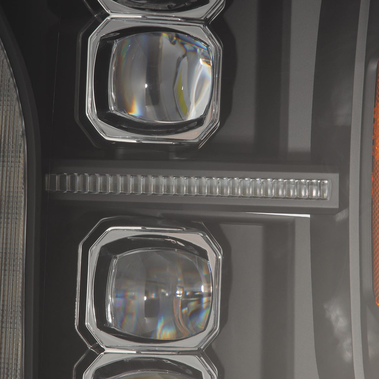 18-20 Ford F150 (MK II 14th Gen Style) NOVA-Series LED Projector Headlights Black