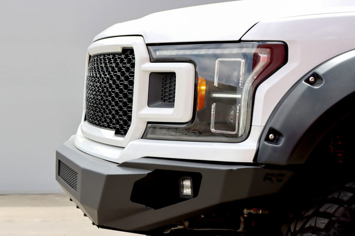 Phares halogènes projecteurs série PRO pour Ford F150 (MK II, 14e génération) 18-20 Alpha-Black