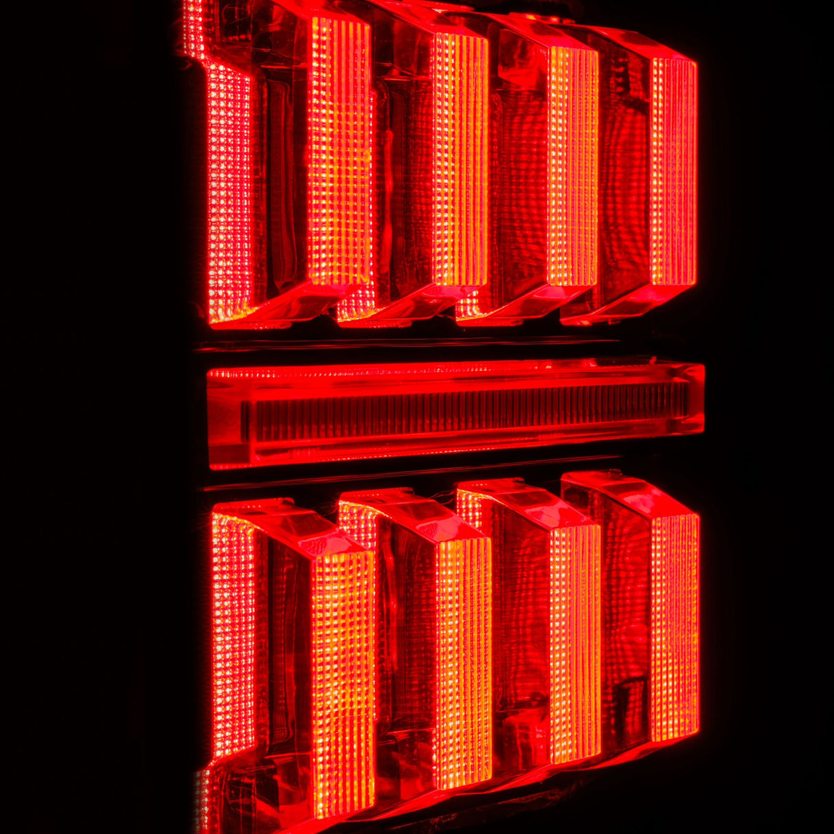 Feux arrière à LED prismatiques pour Jeep Wrangler JL NOVA-Series 18-25, noir et rouge