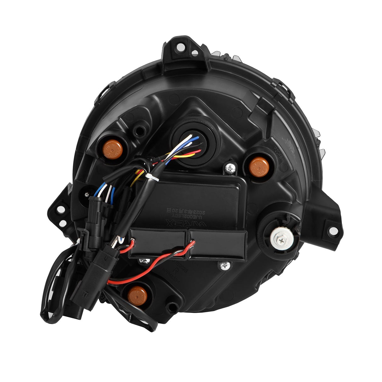18-25 Jeep Wrangler JL/Gladiator JT NOVA-Series LED Projector Headlights Alpha-black