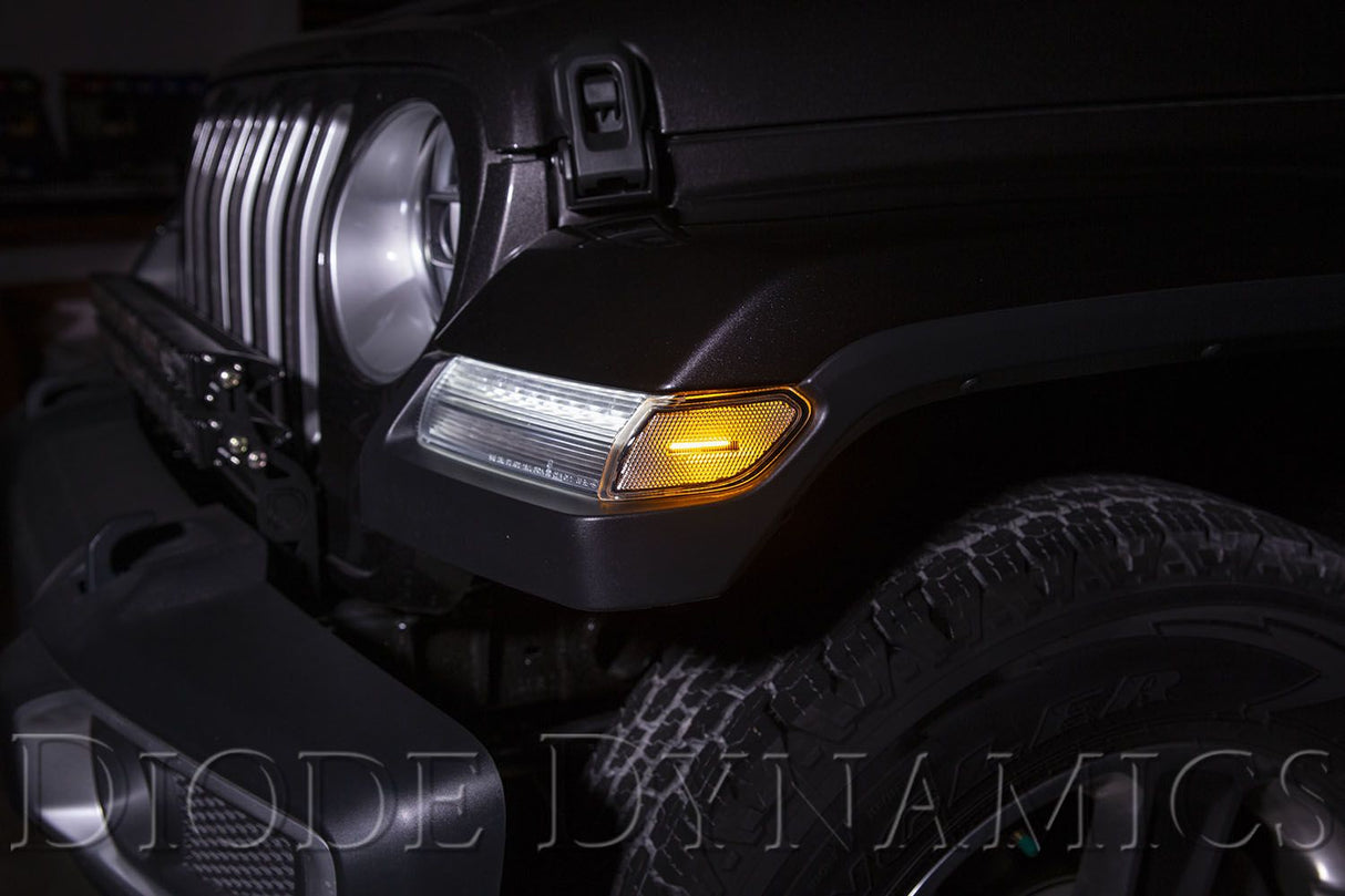 Led Sidemarkers Pour 2010-2014 Ford Mustang (Ensemble)