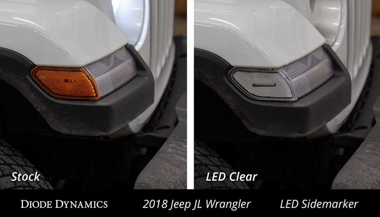 Led Sidemarkers Pour 2010-2014 Ford Mustang (Ensemble)