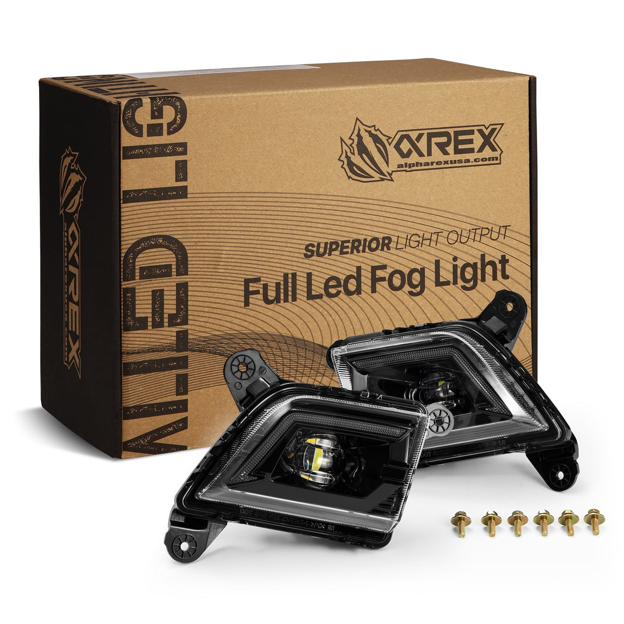 Phares antibrouillard à LED bicolores DoubleTap pour Chevrolet Silverado 1500/Chevrolet Silverado 2500HD/3500HD 19-23