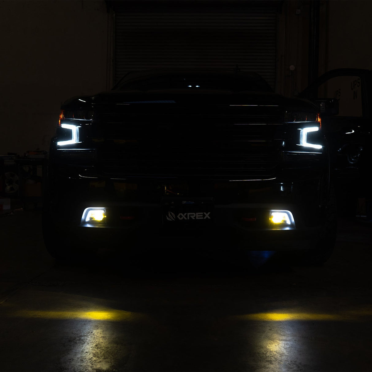 Phares antibrouillard à LED bicolores DoubleTap pour Chevrolet Silverado 1500/Chevrolet Silverado 2500HD/3500HD 19-23