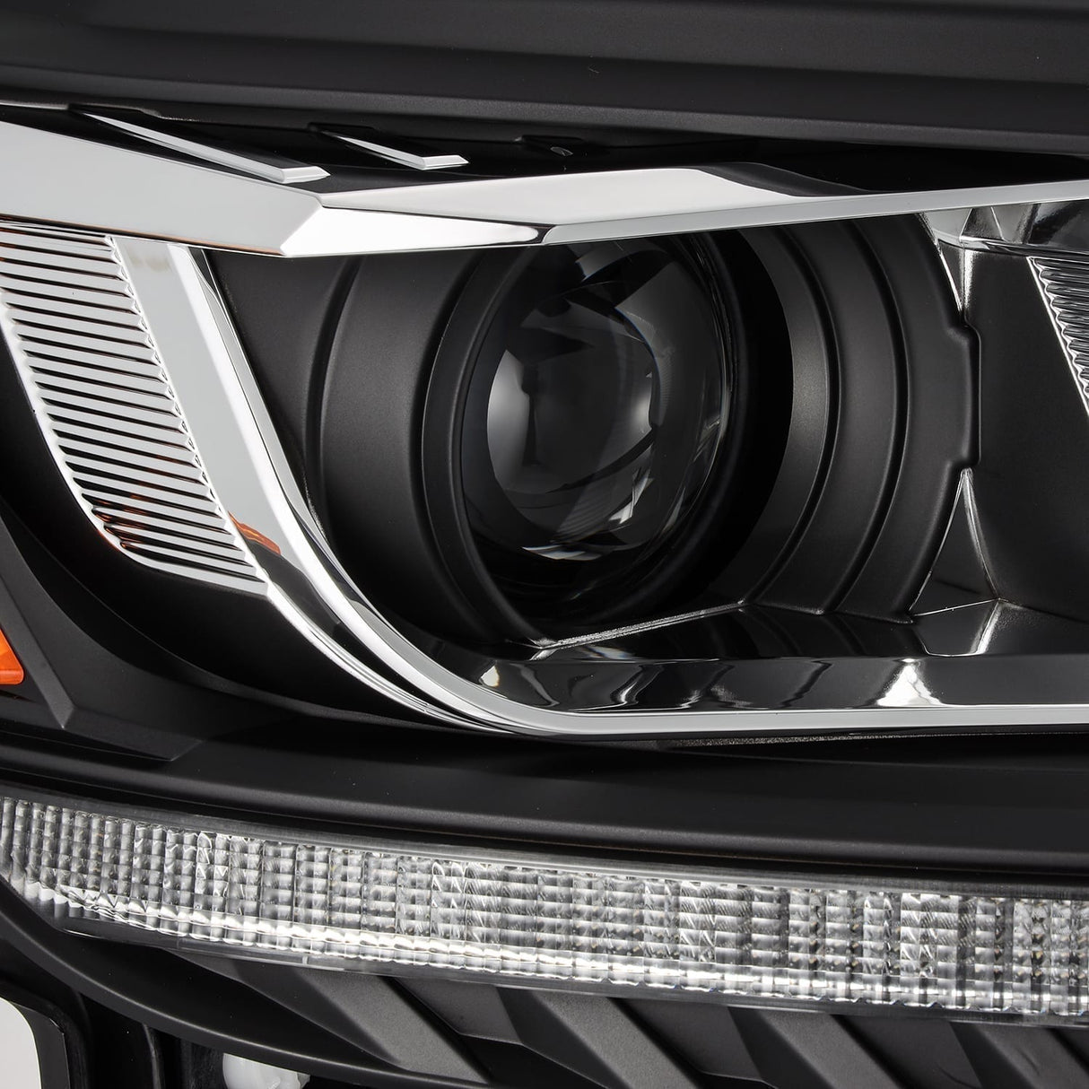 Phares halogènes projecteurs noirs pour Ford Ranger série PRO 19-23