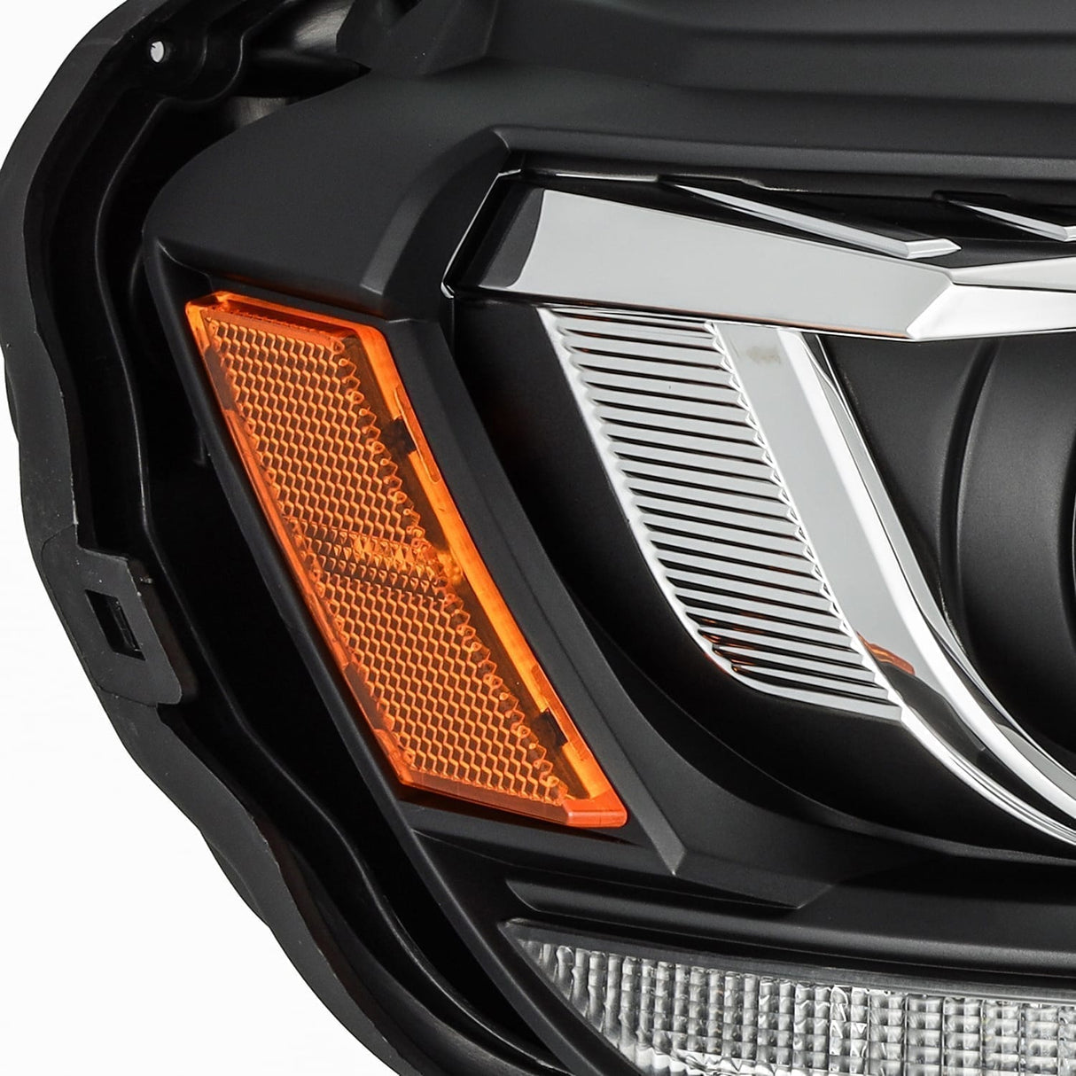 Phares halogènes projecteurs noirs pour Ford Ranger série PRO 19-23