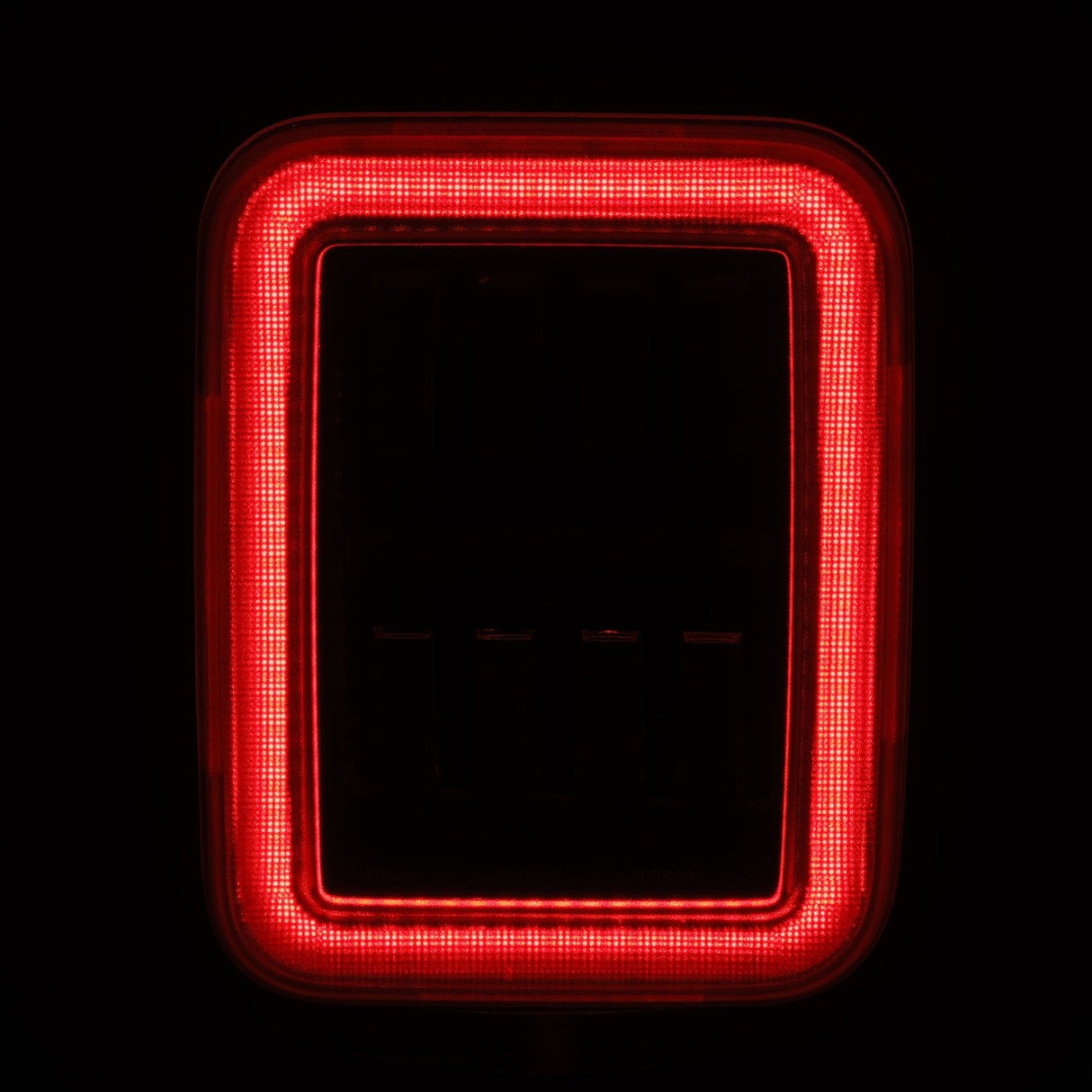 19-25 Jeep Gladiator JT NOVA-Series Prismatic LED Tail Lights Black-Red