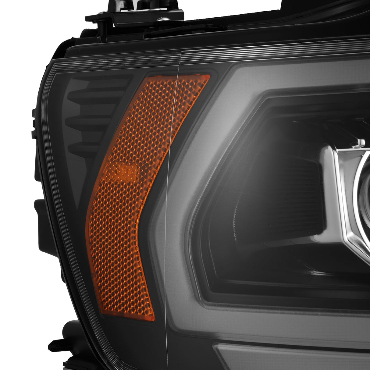 Phares projecteurs à DEL de la série LUXX pour Ram 1500 (style MK II 2500) 19-24, noirs