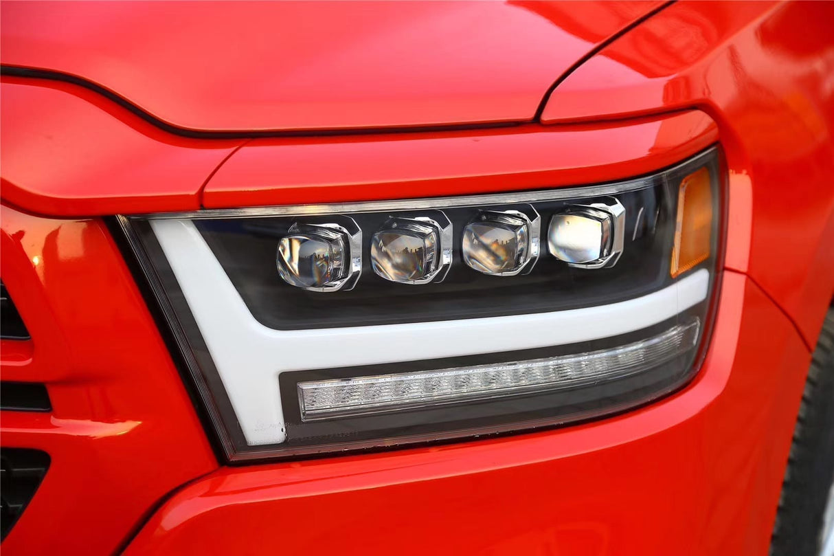 19-24 Ram 1500 NOVA-Series LED Projector Headlights Black