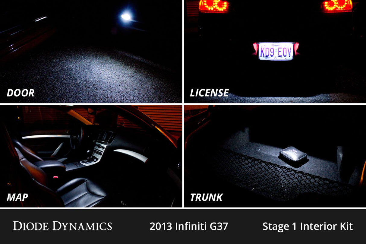 Kit LED intérieur pour Kia Soul 2014-2019, blanc froid Stage 2