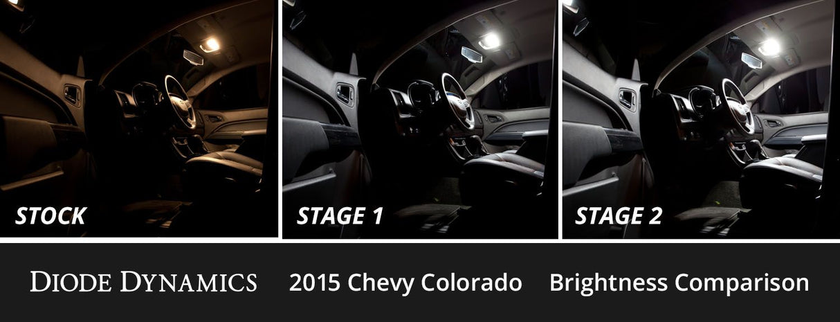 Kit de conversion LED intérieur pour Chevrolet Colorado 2015-2022