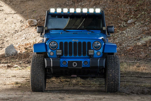 Stage Series Windshield Bracket Kit for 2007-2018 Jeep JK Wrangler