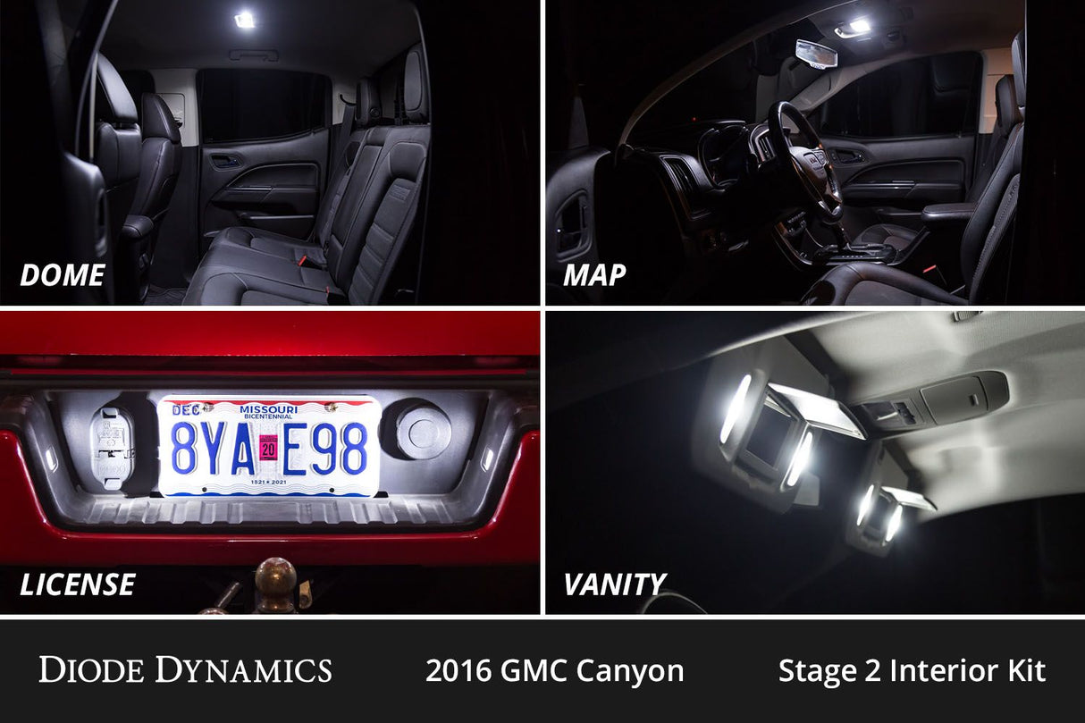 Interior LED Conversion Kit for 2015-2022 GMC Canyon
