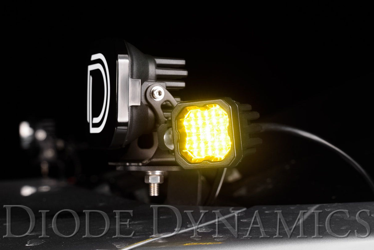 Stage Series C1 1" Sae/Dot Jaune Module Led Encastré (Paire)