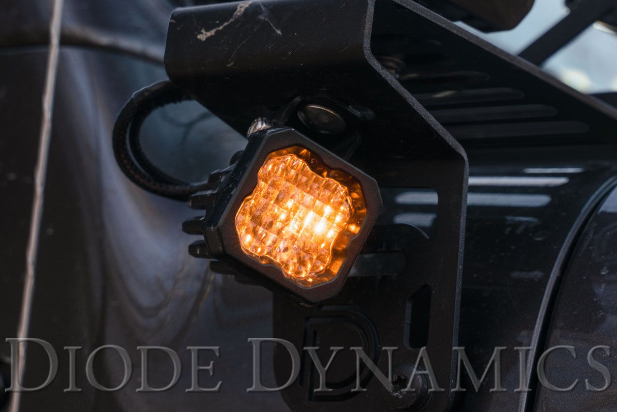Stage Series C1 1" Sae/Dot Jaune Module Led Encastré (Paire)