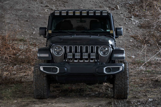 Stage Series Windshield Bracket Kit for 2018-2026 Jeep JL Wrangler